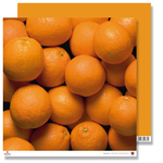 Scrapbooking-Papier Orange