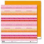 Scrapbooking-Papier Einladung pink
