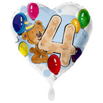 Folienballon Geburtstag Bär