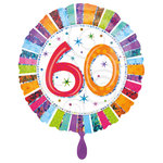 Folienballon Radiant Birthday