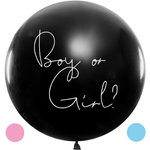 Riesenballon XXL Boy or Girl mit Konfetti