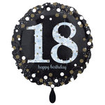 Folienballon Sparkling Birthday