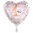Folienballon Geburtstag Herz