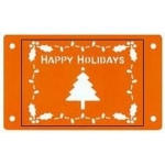 Fiskars Card-Boss Schablone Happy Holidays